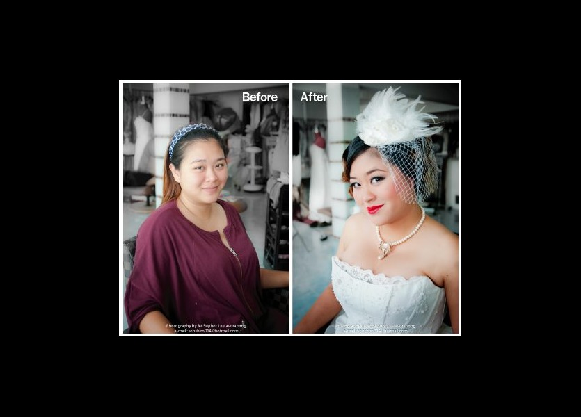 แต่งหน้าเจ้าสาว บางใหญ่