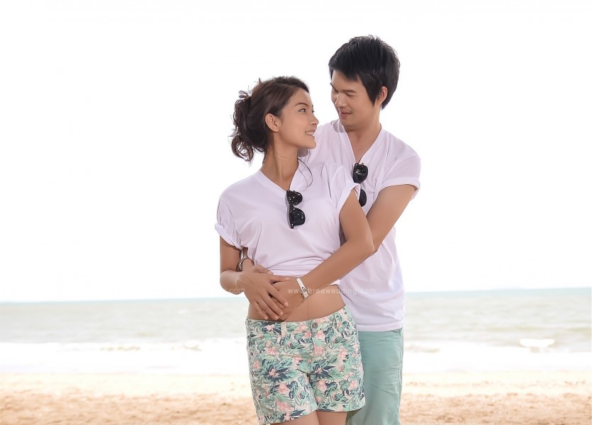 ถ่ายพรีเวดดิ้งทะเล พัทยา ถ่ายรูปแต่งงานทะเล ถ่ายรูปพรีเวดดิ้งทะเล