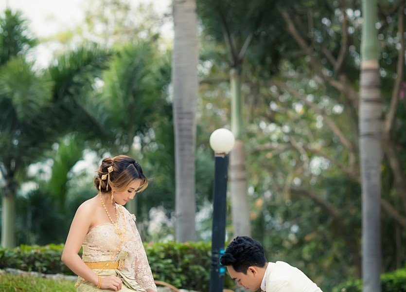 พรีเวดดิ้ง หาช่างภาพงานแต่ง รับถ่ายภาพงานแต่งงาน ถ่ายรูปแต่งงานทะเล