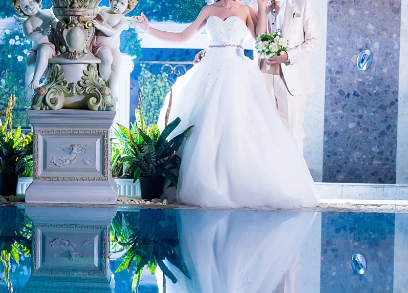 พรีเวดดิ้ง หาช่างภาพงานแต่ง รับถ่ายภาพงานแต่งงาน ถ่ายรูปแต่งงานทะเล