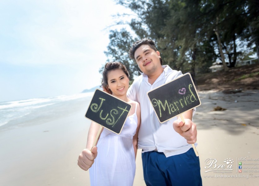 พรีเวดดิ้ง ทะเล สวนสน หัวหิน เขาตะเกียบ PreWedding