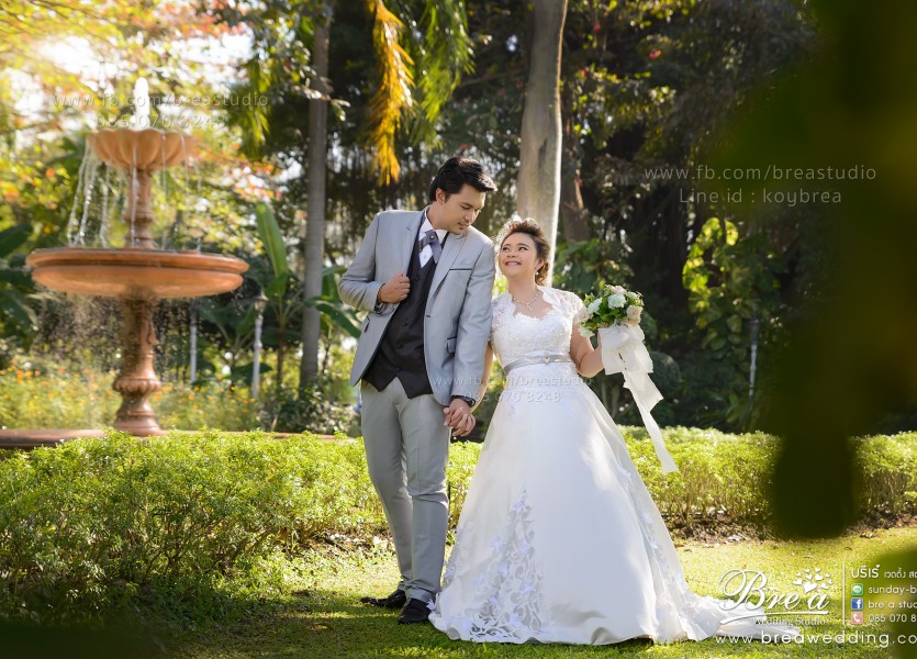 พรีเวดดิ้ง สวนสามพราน ถ่ายรูแต่งงาน ร้านPreWedding บางบัวทอง นนทบุรี