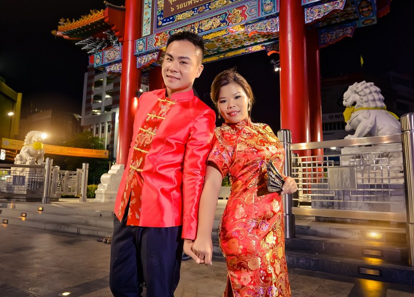 ถ่ายรูปแต่งงาน ถ่ายภาพแต่งงาน ชุดแต่งงาน ชุดวิวาห์ บางบัวทอง นนทบุรี