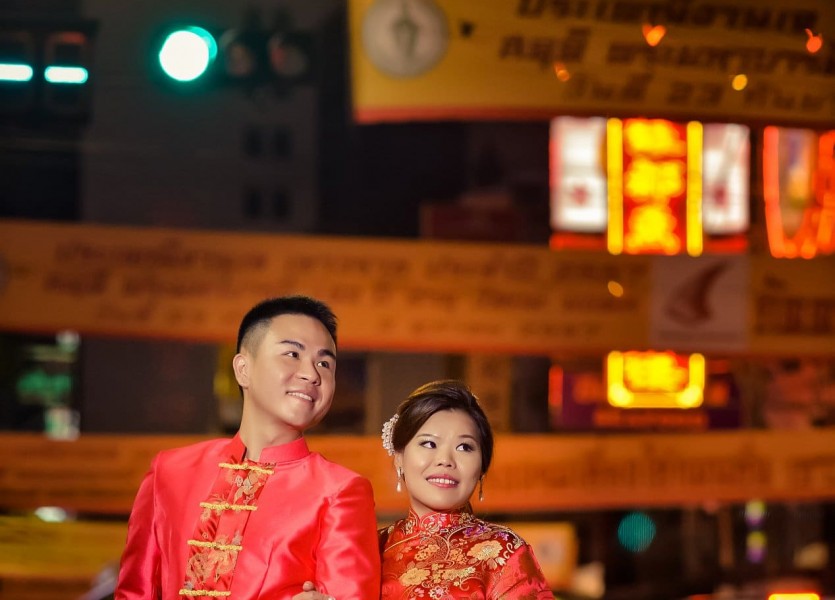 ถ่ายรูปแต่งงาน ถ่ายภาพแต่งงาน ชุดแต่งงาน ชุดวิวาห์ บางบัวทอง นนทบุรี