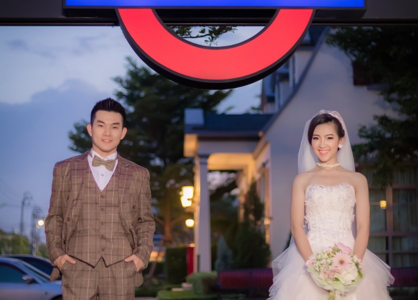 ถ่ายรูปแต่งงาน หมู่บ้านอินดี้ บางใหญ่ หมู่บ้านชลดา บางบัวทอง นนทบุรี