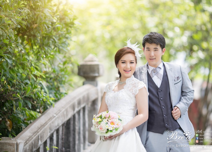 สวนหลวง ร.๙ พรีเวดดิ้ง สวนเขียวๆ ต้นไม้เยอะๆ pre wedding ถ่ายรูปแต่งงาน
